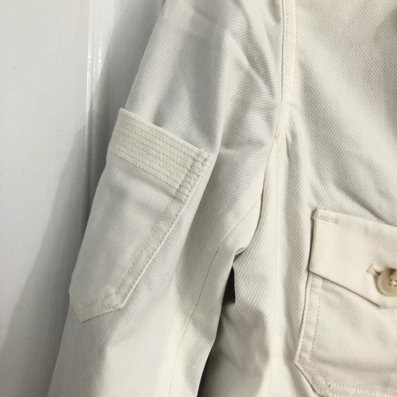 Anthropologie White Utility Jacket - Picture 7 of 9